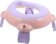 UPKOCH Foldaway Portable Toilet Training Seat for Travel Potty for Outdoor Camping Lightweight Easy to Clean Contoured Design for Comfort for Boys