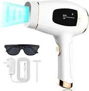 CARESKY Laser Hair Removal for Women and Men, Ice Cooling Painless Permanent Hair Removal Device, 3-In-1 IPL Hair Removal System for Body-Face-Bikini Line at-Home Use