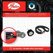 Drive Belt Kit fits AUDI A3 8P1, 8P7, 8PA 1.4 1.6 03 to 13 Set Gates Quality New