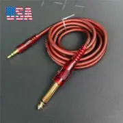 3M 10FT TRS Stereo Audio Extension Cable 3.5mm 1/8" Male to 6.35mm 1/4" Male