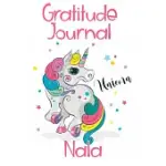 GRATITUDE JOURNAL NALA: PERSONALIZED GIFTS FOR GIRLS & KIDS - KIDS GRATITUDE JOURNAL FOR KIDS FOR DAILY POSITIVITY. A GREAT WRITING PROMPT JOU