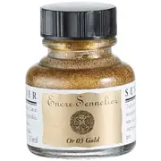 Sennelier Encre Drawing Ink 30mL Gold