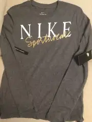Nike NSW Outrun LS Tee Shirt CQ4390-071 NWT Sz S Wmns