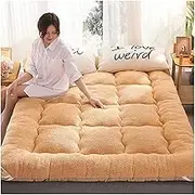YXCMD Futon Thicken Futon Floor Mattress Soft Folding Portable Mattress Double Single Japanese Futons Mattresses Japanese Tatami Roll Mat Mattress(C,120 * 200cm)