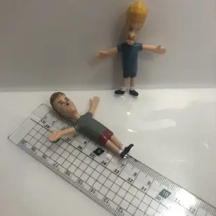 2012 絕版 癟四與大頭蛋 鐵線 公仔 人偶 玩具 Beavis and Butt-head 老品 MTV 憋四 鱉四