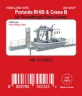 HSM-1/350 US NAVY Portside RHlB & Crane B for Ticonderoga Class Cruiser
