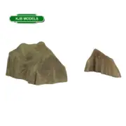 BNIB OO Gauge Bachmann 44-0540 Tarpaulin Covered Tractor and Plough Wagon Load