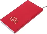 Healeved 2025 Planner Weekly Monthly Planner Pocket Calendar Planner To-do-list Notebook Schedule Planner For Home Office School Red