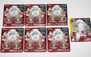 (14) GLADE PLUGINS SCENTED OIL REFILLS APPLE CINNAMON AIR FRESHENER 1 WARMER