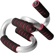 Push Up Bars,with Ergonomical Handle and Heavy-Duty Steel – Anti-Slip Push-Up Handles, Handstand Bars for Fitness