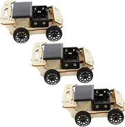 Car Science Project Kit Teaching Aid for Schools Assemble Solar-Powered Car Toy