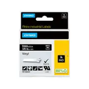 Dymo Rhino Vinyl 9mm Tape Black - Industrial-Grade Labeling Solution
