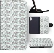Cute Australian Koala Pattern FLIP Wallet Phone CASE Cover for Apple iPhone X | iPhone Xs