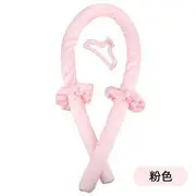 Heatless Hair Curling Headband Pink - One Size