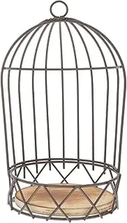 KESYOO Metal Birdcage with Tealight Holder Wall Hanging Bird Cage Ourdoor Decoration for Succulent Holder Wedding Party Decor