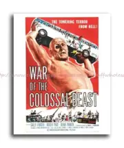 war of colossal beast horror movie poster 8x10" print home wall art