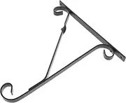 Levemolo Wrought Iron Flower Basket Hook Metal Hook Decorative Planter Hanger Wall Mounted Hanger Plant Hooks for Wall Garden Planter Hanger Plants Bracket Indoor Hanging Planter Rack