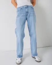 [Levi's] Levi's Women's 94 Baggy Jeans in Riventing Mid Blue Denim Size 28 28 Riventing Mid Blue Denim