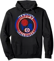 [Marvel] Captain America Shield Happy Halloween Pullover Hoodie
