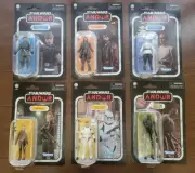 Star Wars Vintage Andor set Dedra Meero K-2SO Phase II Clone Vel & Andor Aldhani