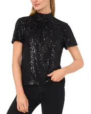 CeCe Sequined Top