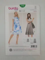 Burda Sewing Pattern 6766 Women's Skirt Pattern Size US 10-20 EUR 36-46 NEW