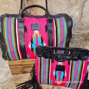 Pink & Black Navajo Set