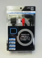 PSP D TERMINAL CABLE for Playstation Portable 2000/3000 CYBER Gadget JAPAN