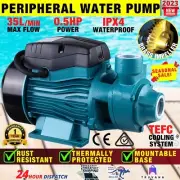 Truvana 240V Water Pump Electric Garden Rain Water Tank Farm 0.5HP Irrigation