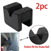 2X Rubber Axle Jacking Pads Jack Stand Pad Adapter Frame Rail Protector Slotted (for: Peugeot)
