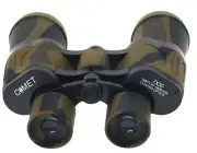 Camouflage Binocular 7x50 BK7 Prism Blue Coated Lens with Strap Carry Case Camo