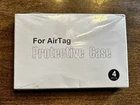 IPX8 Sealed Pack 4 Airtag Waterproof Cases 4 Colors Blue Black Green Red