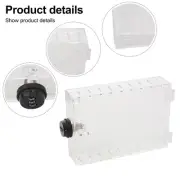 Acrylic Thermostat Lock Box for Tamper Proof Settings Combination Lock
