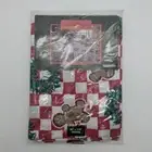 Holiday Home Statements Tablecloth Gingerbread Red Checker oblong 60x118"