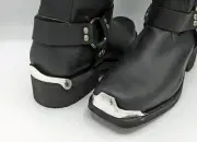 WESTERN COWBOY BOOT COMPLETE SET TIPS & HEELS Pair - Wide Square Toe
