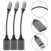 3 Pcs Otg Cable Adapter Type-c Adapters/data Cables USB 3.0 to