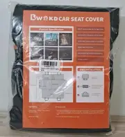 Seat Cover Rear Back Car Pet Dog Travel Water Repel Bench Protector Scratchproof