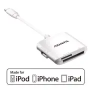 ADATA AI910 LIGHTNING MICRO SD CARD READER APPLE MFI CERTIFICATION SDXC READER