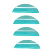 4Pcs Mop Cloths Compatible Cecotec Conga Ultra 2290 Robotic Vacuum Parts