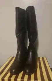 Lady Godiva Vanessa Boots Black S/ Kitty - 3 size 7