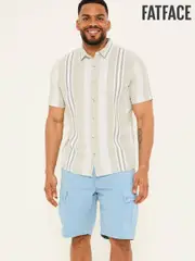 FatFace Breakyard Blue Cargo Shorts (AJ1372) | $114