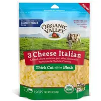 在飛比找森森購物網優惠-【布緯食聊】Organic valley有機義大利混合乳酪絲