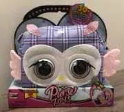 Purse Pets Hoot Couture Owl Interactive Toy 30+ Sounds & Reactions Blinks Eyes