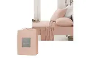 Micro Flannel Sheet Set Dusty Pink by Ardor