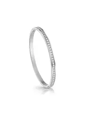 GUESS Women's Silver Colour My Day Bangle