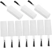 LOORGVEL 25pcs Nail Polish Brush Replacement Brushes for Gel Polish Application for Manicure and Salon Use Firm Bristles for Smooth Application
