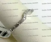 14k WHITE Gold Diamond Solitaire Wrap Ring solitaire enhancer curve contour band