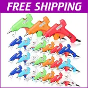 Fast Preheating Mini Glue Guns - 24 Pack for All Your Crafting Needs