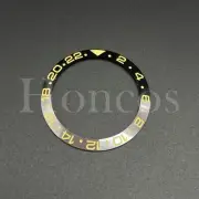 BEZEL & INSERT FITS FOR ROLEX GMT PEPSI WATCH 16700 16710 16713 16718 BLK/GRY/BG