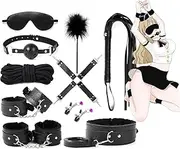 BDSM kit, Sex Bondage Gear & Accessories, 10PCS Sets Couples Sex Toys, bondaged kit Adult, Sex Restraints, Restraints Kit Sex Toys for Couples, Adjustable Bondage Set